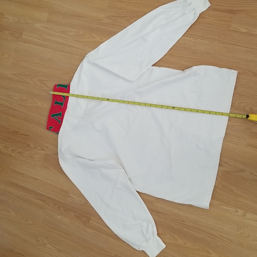 Unisex collared Italia long sleeved shirt (XL) - Picture 3 of 7
